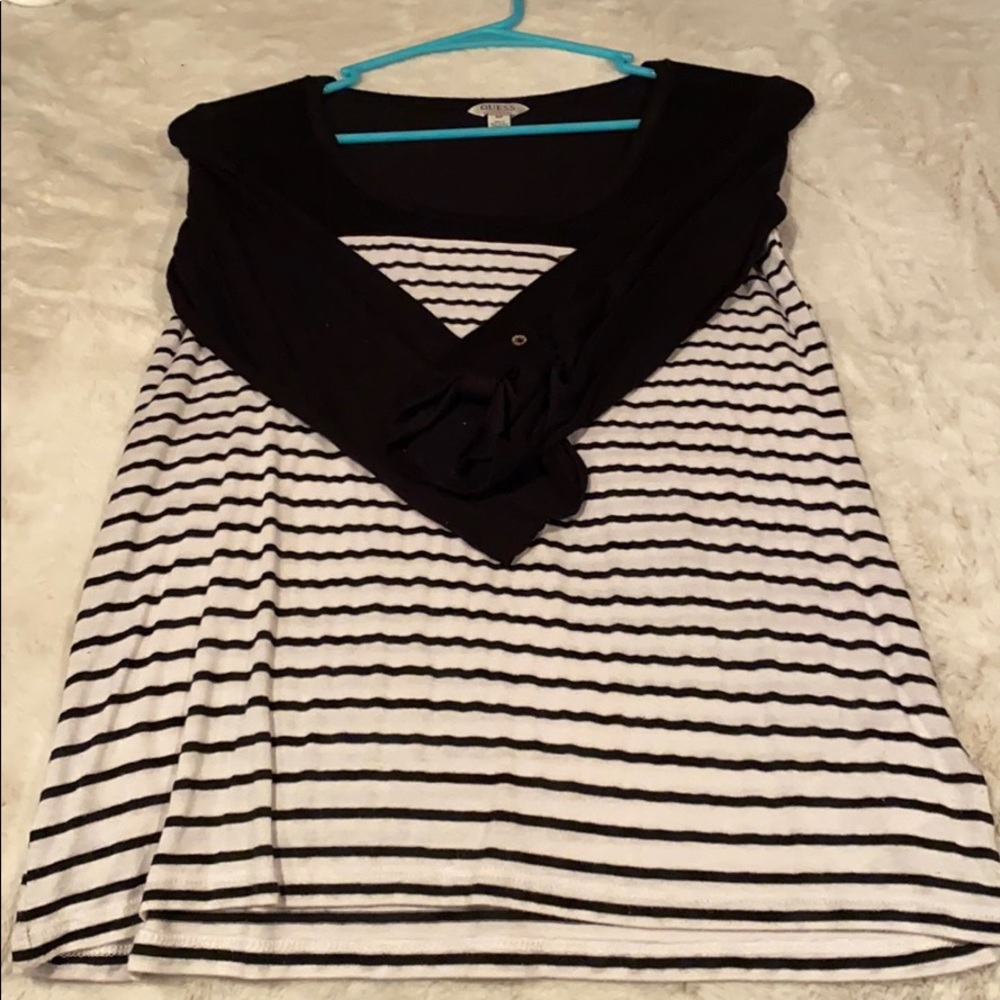 Guess striped top
